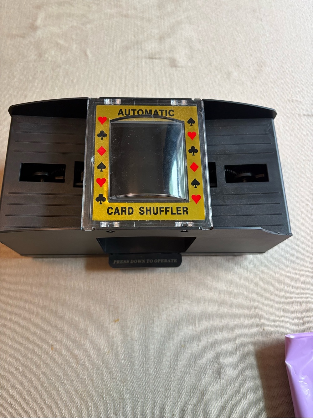 Automatic Card Shuffler - Black